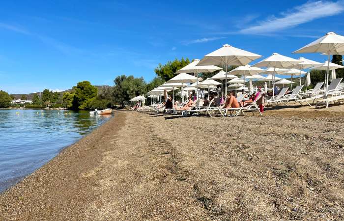 Privat strand