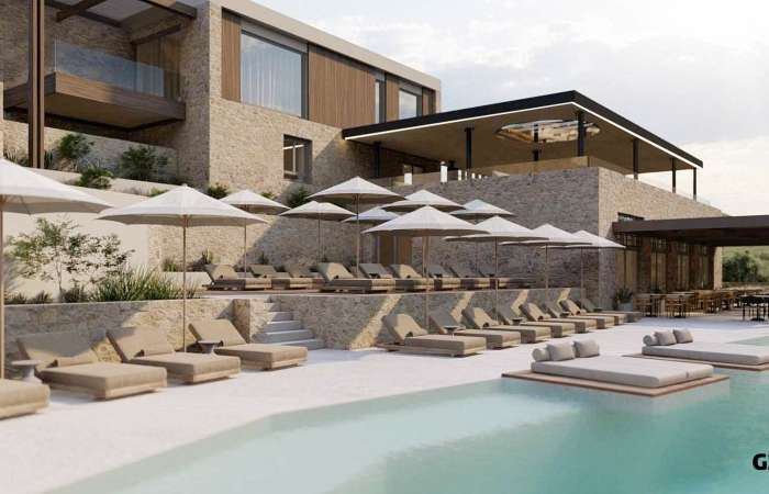 3D af swimmingpool