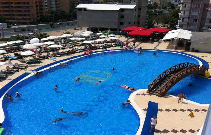 Diamond Hill Resort poolområde 