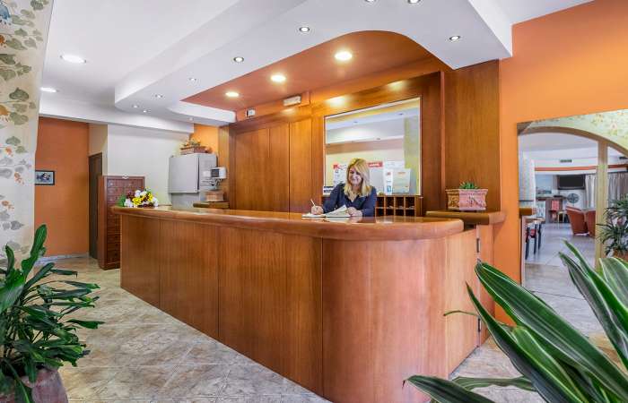 Alea Hotel reception