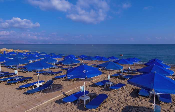 Stranden ved Indigo Mare