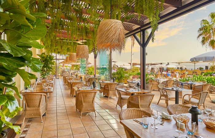 Udendørs restaurant 