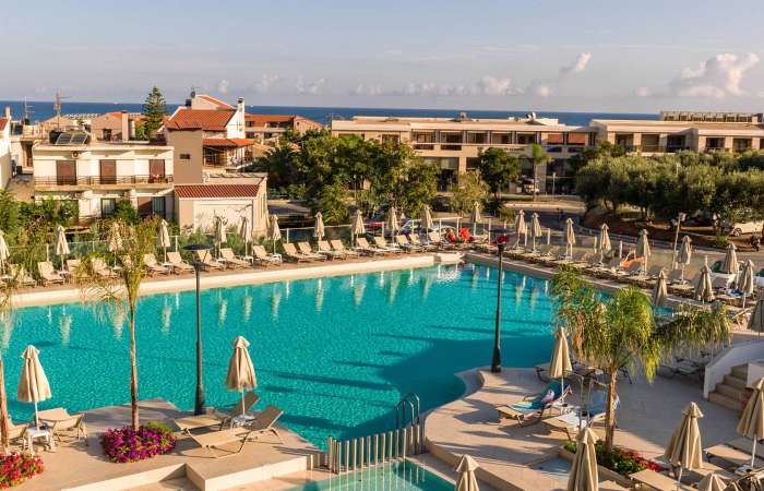 Porto Platanias Poolområde 