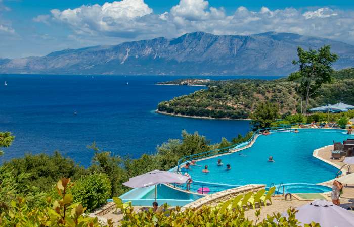 Esperides Resort med panoramaudsigt