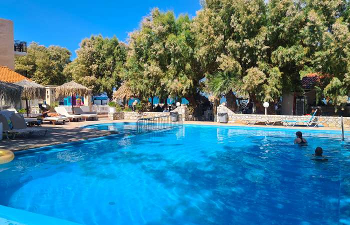 Troulakis Beach poolområde