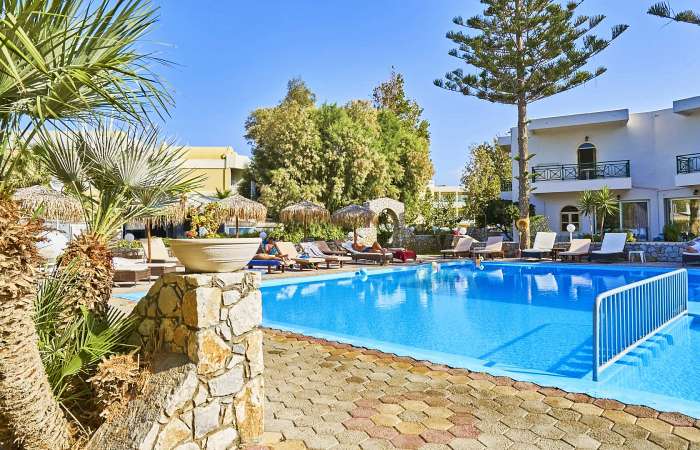 Troulakis Beach poolområde