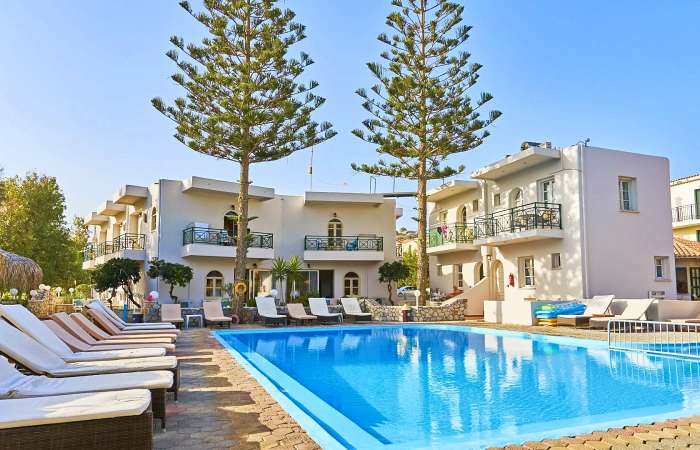 Troulakis Beach poolområde